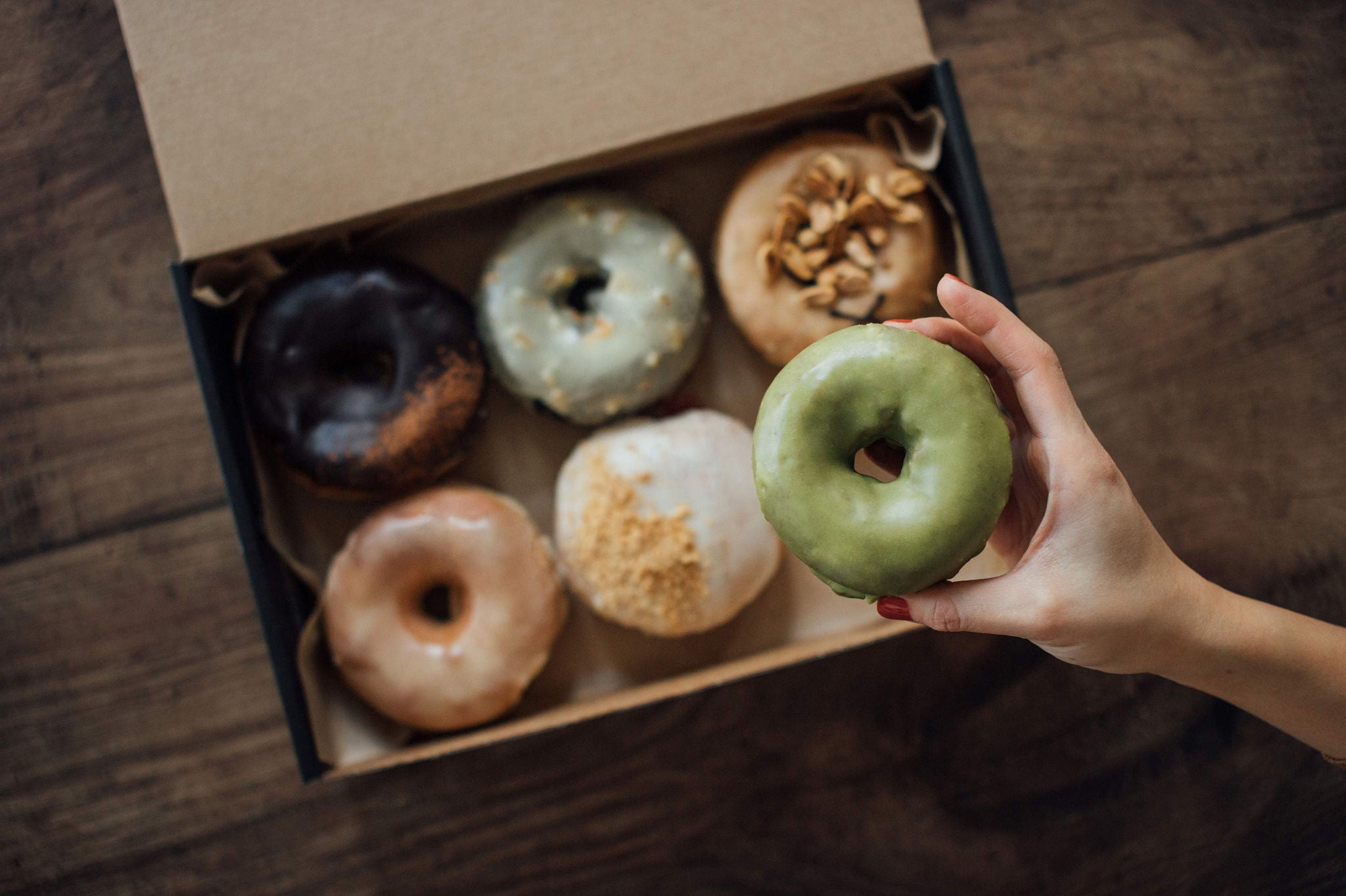 Boîte de doughnut